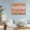 Stupell Industries Summery Sunshine State Of Mind Canvas, design by Lettered and Lined